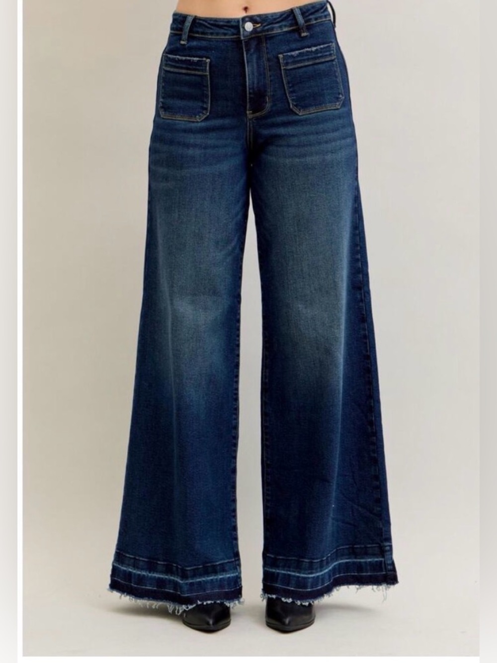 Judy Blue Denim Daze Palazzo Jeans (Style #881046